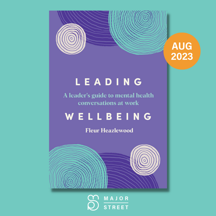 COVER REVEAL: Leading Wellbeing by Fleur Heazlewood