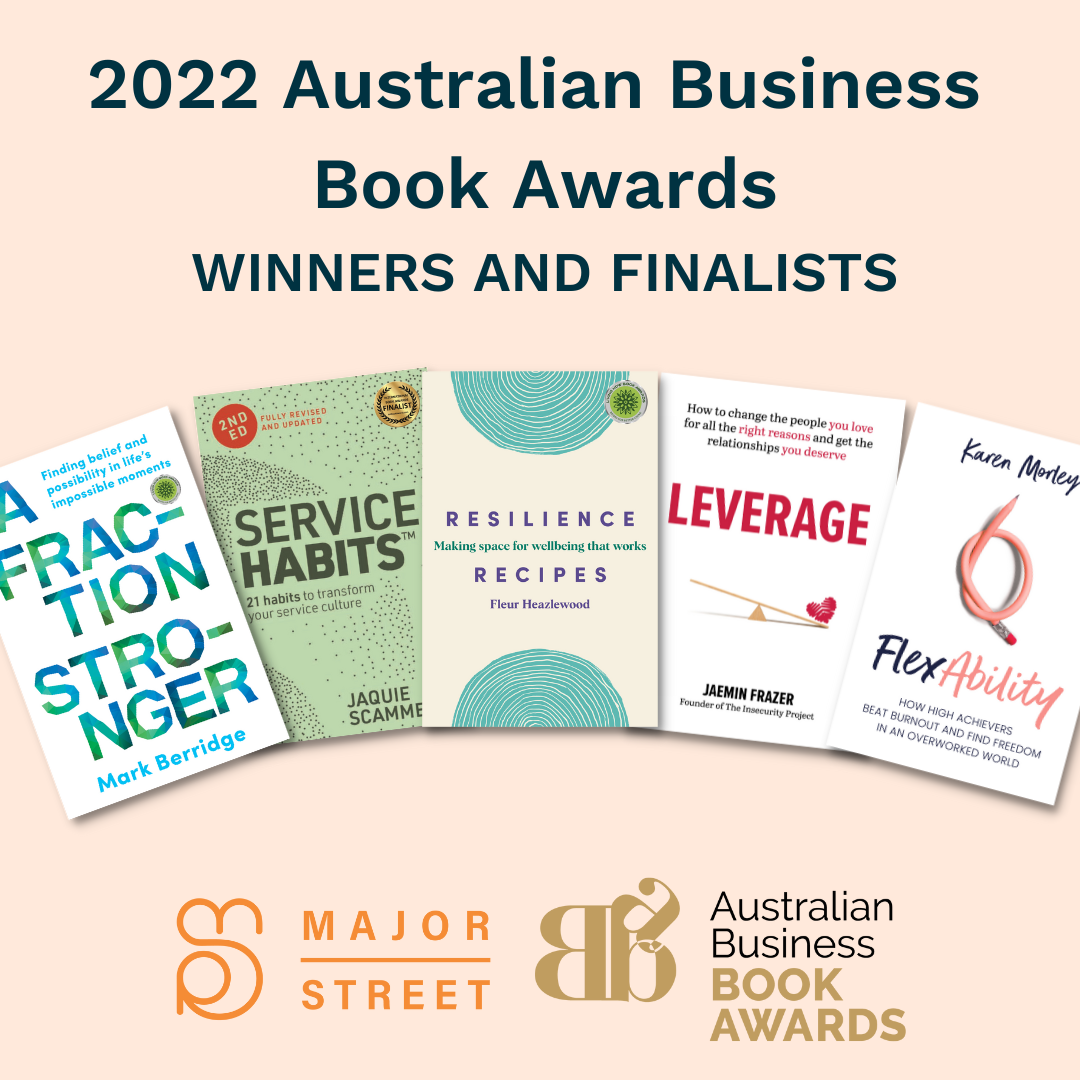 MSP Winners and Finalists at the 2022 Australian Business Book Awards ...