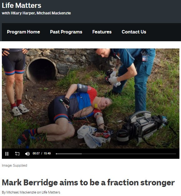 Mark Berridge on ABC RN Life Matters