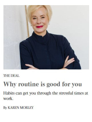 Karen Morley in The Australian - The Deal Magazine