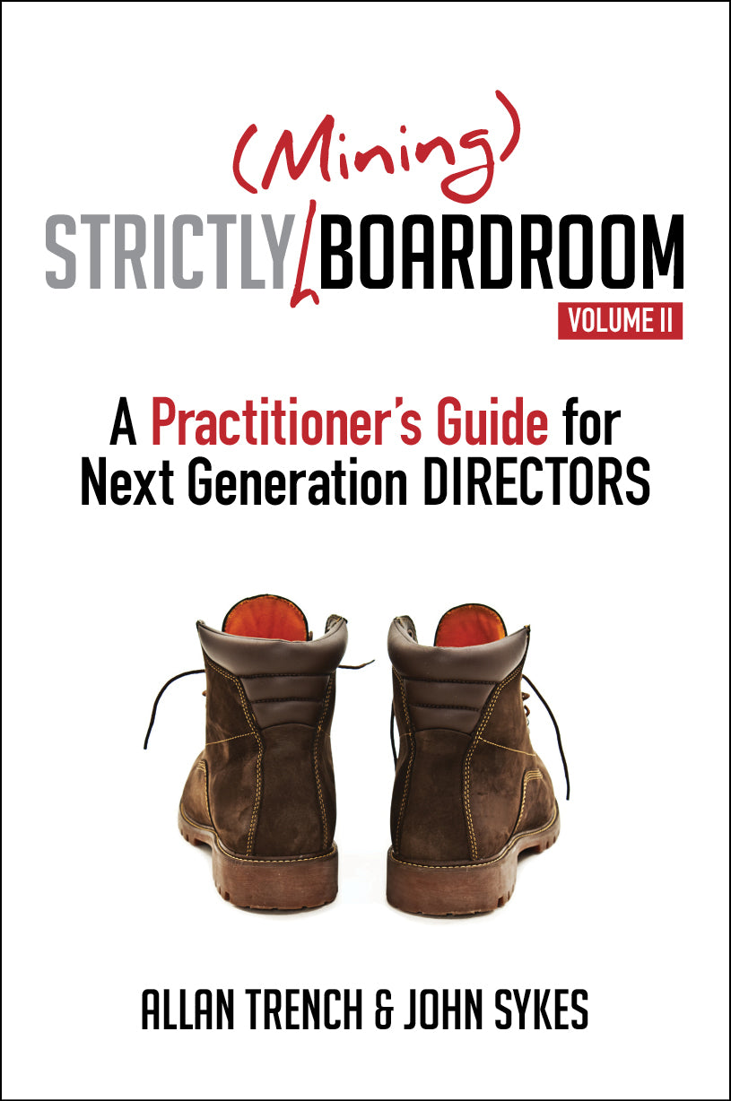 Business book cover for Strictly Mining Boardroom II by Dr Allan Trench and John Sykes